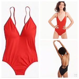 JCrew Playa Montauk  one-piece swimsuit sz SM